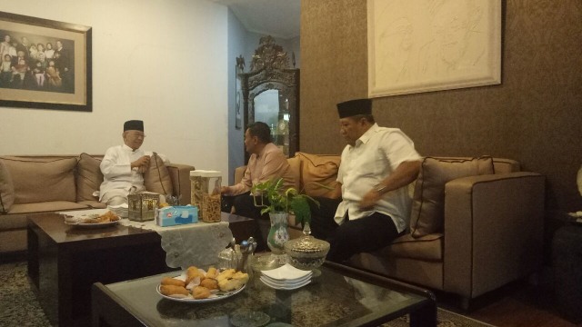 Pertemuan Djarot dengan Gus Sholah (Foto: Nadia Jovita/kumparan)