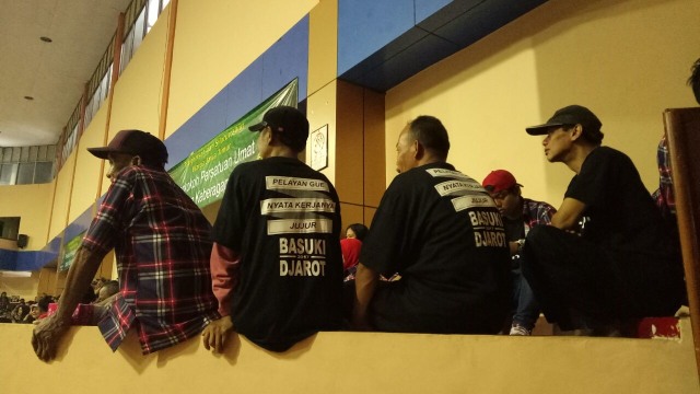 Paguyuban Arek Jatim dukung Ahok-Djarot di Senen. (Foto: Nadia/kumparan)