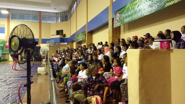 Paguyuban Arek Jatim dukung Ahok-Djarot di Senen. (Foto: Nadia/kumparan)