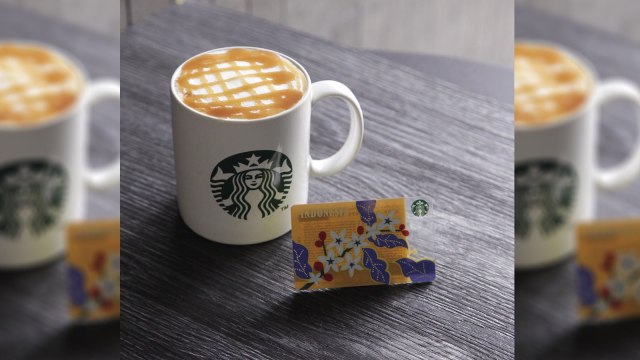 Starbucks card. (Foto: Instagram @starbucksindonesia)