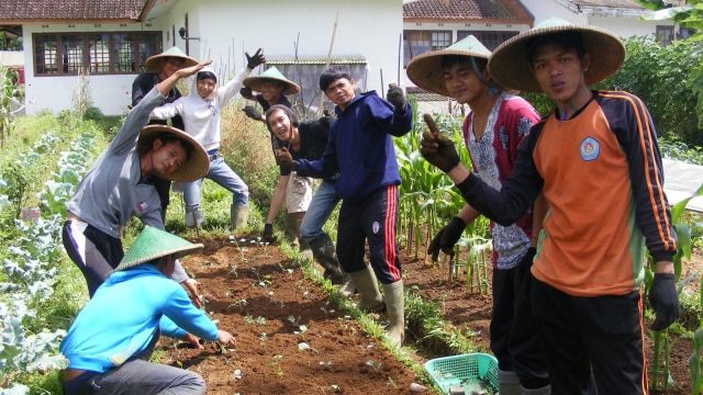 Kegiatan di The Learning Farm, Cianjur (Foto: thelearningfarm.com)