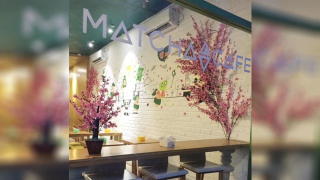 The Matcha Cafe yang berlokasi di Surabaya (Foto: Instagram/@thematchacafe)