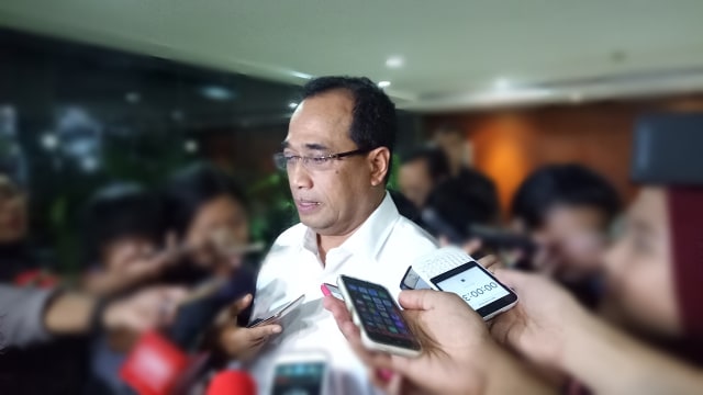 Budi Karya. (Foto: Ela Nurlela/kumparan)
