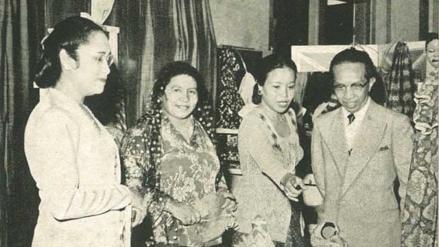 Ibu Sud dalam sebuah pameran tahun 1953. (Foto: G Muller/wikimedia commons)