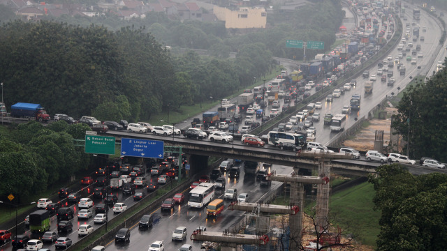 Tol Jakarta-Cikampek Foto: Risky Andrianto/ANTARA