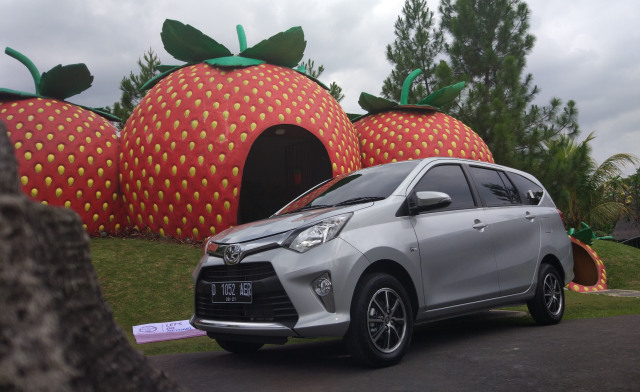 Toyota Calya  Foto: Gesit Prayogi/kumparan.com