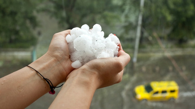 Ilustrasi hujan es (Foto: thinkstock)