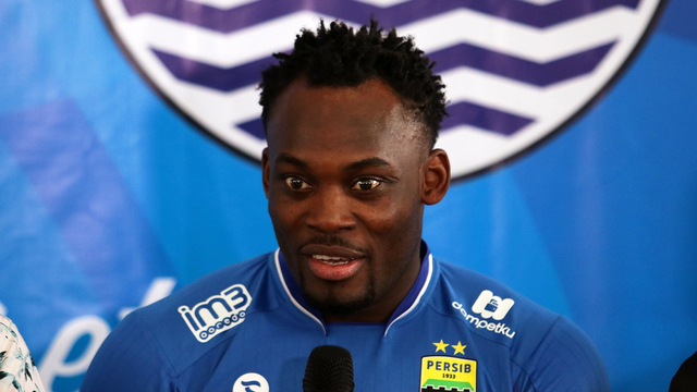Pemain sepak bola asal Ghana, Michael Essien. Foto: Fanny Kusumawardhani/kumparan