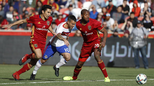 Giovinco (tengah), pemain termahal di MLS. (Foto: Jeffrey Swingers/Reuters)