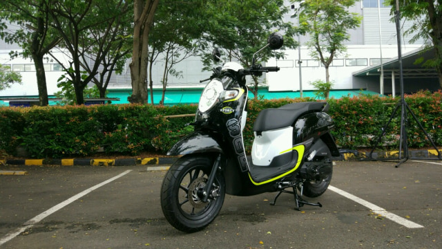 New Honda Scoopy. (Foto: Gesit Prayogi/kumparan)