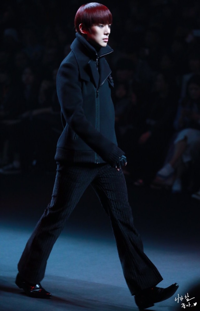 K-Fashion: Minhyuk "Monsta X" Kembali Jadi Model di SFW! (2)