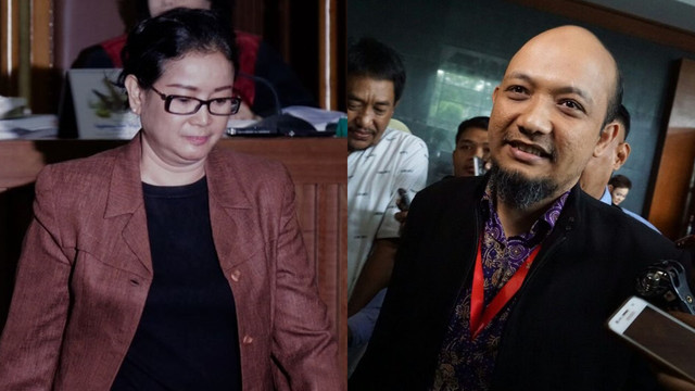 Miryam dan Novel Baswedan (Foto: Fanny K dan Aditia N/kumparan)