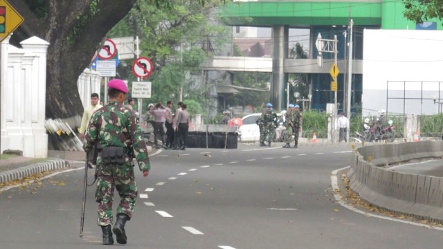 Pengamanan di Istana. Foto: Yudhistira Amran/kumparan