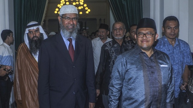 Zakir Naik ke Bandung  (Foto: Novrian Arbi/Antara)