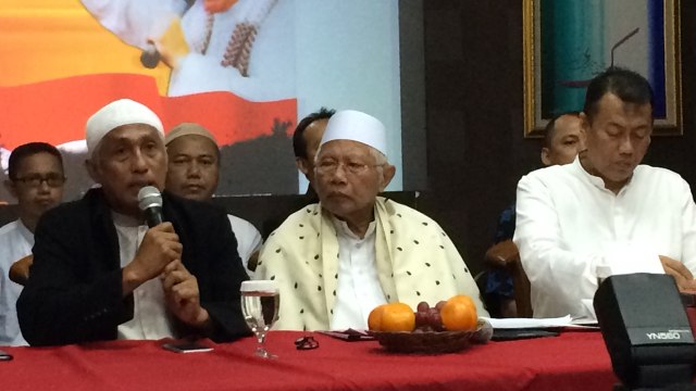 Konpers pimpinan ormas Islam terkait Al Khaththath (Foto: Iqra Ardini/kumparan)