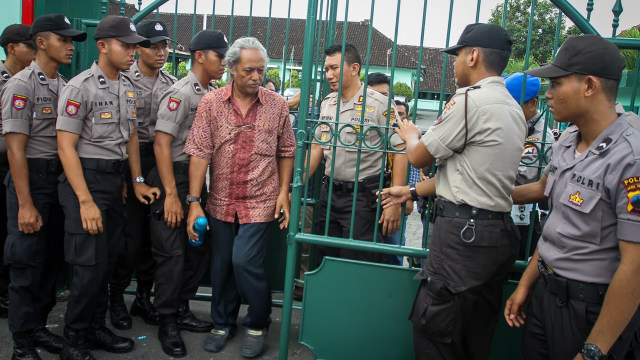 Mediasi Konflik Internal Keraton Solo. (Foto: Antara/Mohammad Ayudha)
