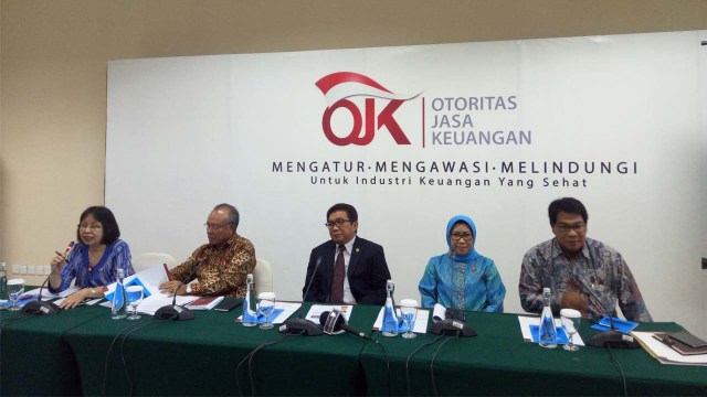 Konpers OJK. (Foto: Nicha Muslimawati/kumparan)