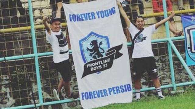 Demi Persib suporter pergi ke luar kota. (Foto: Dok. Prayogo)