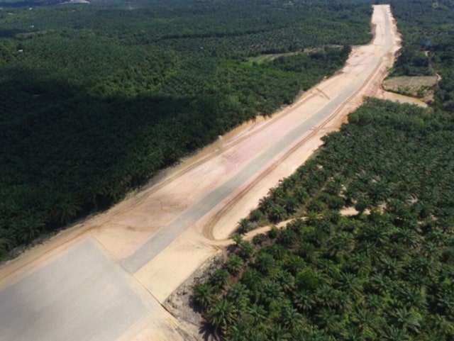 Area jalan tol Medan-Binjai. (Foto: Dok. Kementerian PUPR)