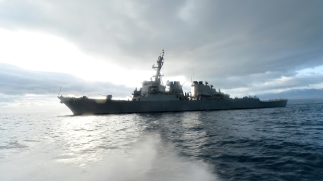 USS Porter, kapal perang destroyer AS. (Foto: Reuters/AS)