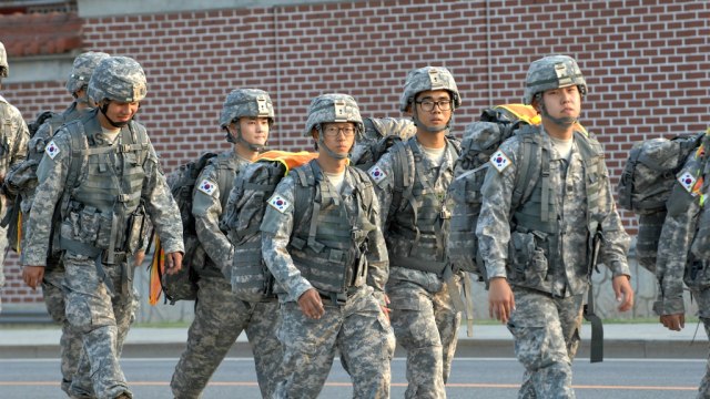 Tentara militer Korea Selatan (Foto: Flickr)