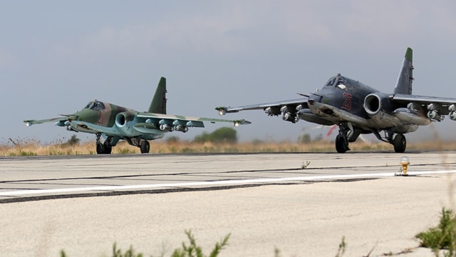 Pesawat Sukhoi 22 milik Suriah (Foto: Wikimedia Commons)