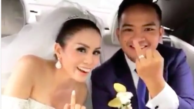 Momo Geisha resmi menikah (Foto: mygeishaind/instagram)