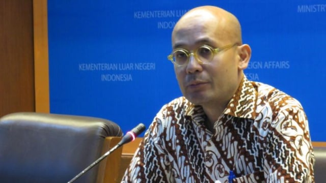 Jubir Kementerian Luar Negeri Arrmanatha Nasir (Foto: Yudhistira Amran/kumparan)