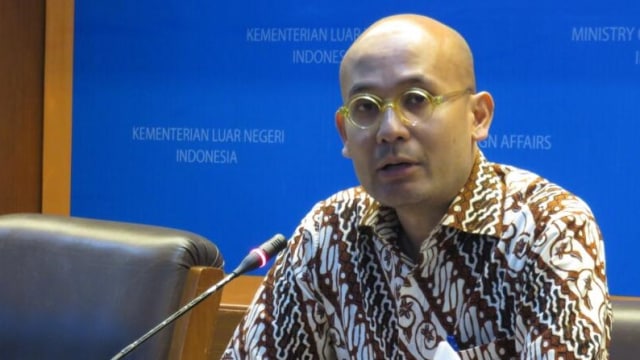Jubir Kementerian Luar Negeri Arrmanatha Nasir (Foto: Yudhistira Amran/kumparan)