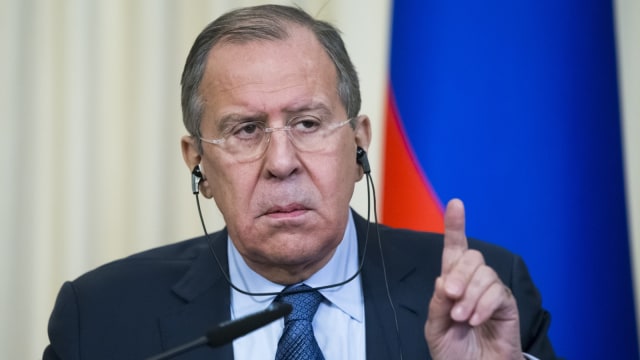 Menteri Luar Negeri Rusia Sergey Lavrov (Foto: AP Photo/Alexander Zemlianichenko)