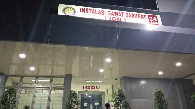 IGD tempat di rawatnya sandera angkot. (Foto: David Pratama/kumparan)