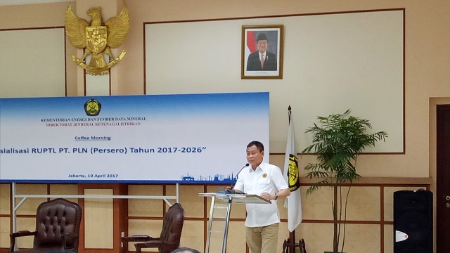 Ignasius Jonan memberikan sosialisasi RUPTL PLN. (Foto: Edy Sofyan/kumparan)
