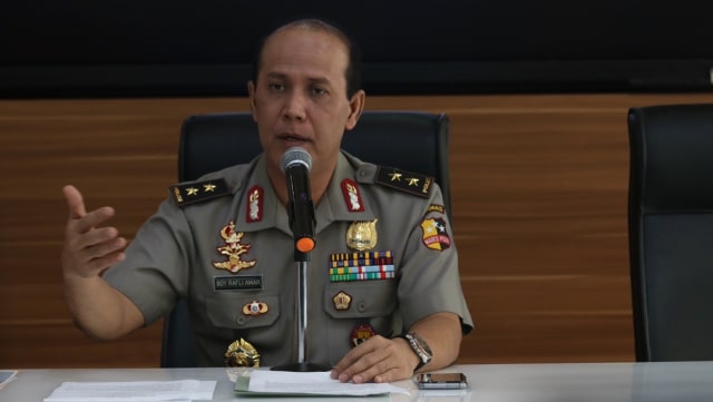 Boy Rafli Amar, Kadiv Humas Polri. (Foto: Fanny Kusumawardhani/kumparan)