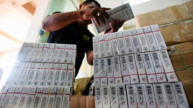 Ilustrasi Rokok. Foto: Antara/Yusran Uccang