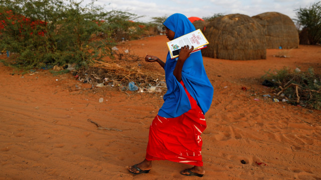 Anak Somalia, Zeinab. (Foto: Reuters/Zohra Bensemra)