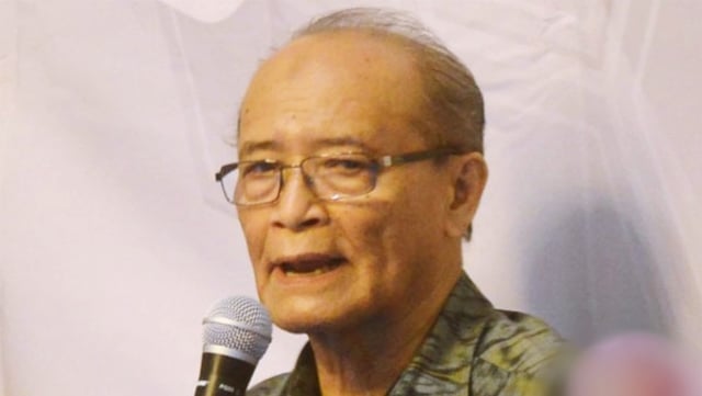 Syafii Maarif. (Foto: Antara/Fanny Octavianus)