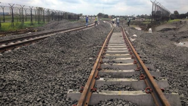 Track di Lokasi Air Site, Jalur KA Basoetta. (Foto: Dok. PT KAI)