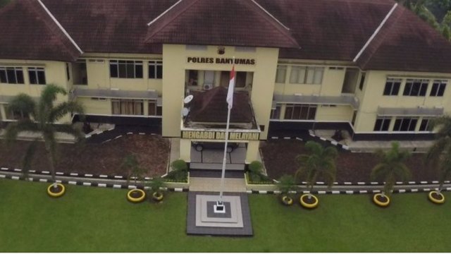 Polres Banyumas (Foto: Twitter Polres Banyumas)