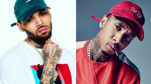 Chris Brown dan Tyga (Foto: Facebook @tyga @chrisbrown)