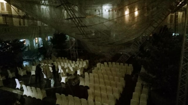 Panggung Para Perempuan Kartini Roboh. (Foto: Prabarini Kartika/kumparan)