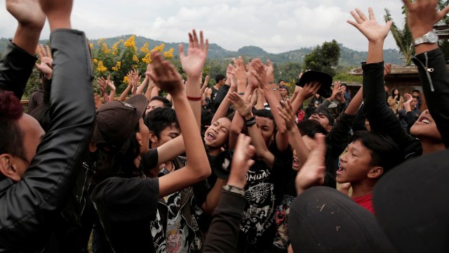 Punk Muslim. (Foto: Reuters/Beawiharta)