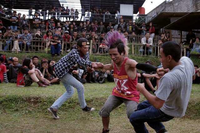 Punk Muslim. (Foto: Reuters/Beawiharta)