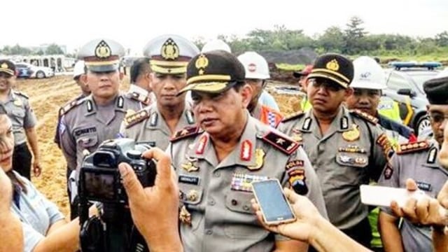 Kunker kesiapan Tol Gandulan Pemalang  (Foto: instagram/satlantasrespemalang)