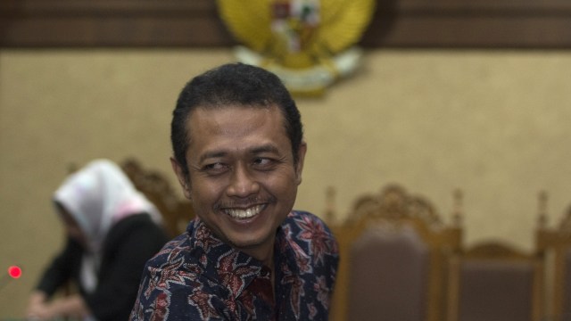 Terdakwa Handang Soekarno (Foto: Rosa Panggabean/ANTARA)