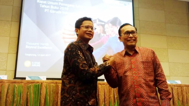 Pergantian Dirut Garuda Indonesia Baru. (Foto: Novan Nurul Alam/kumparan)