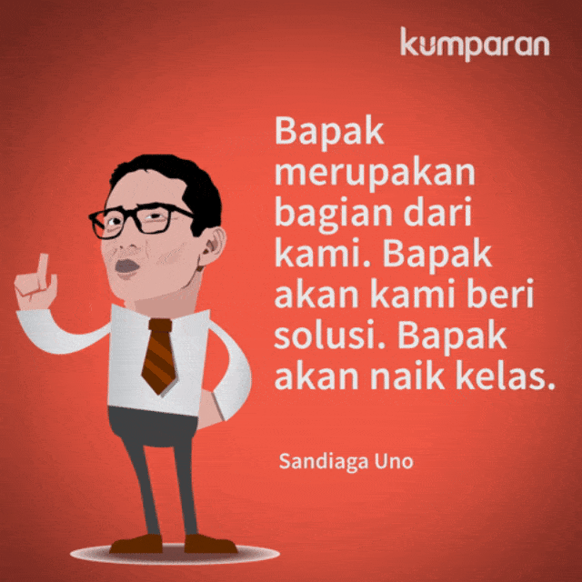 Komentar Sandi (Foto: Rizki Amalia Octora)