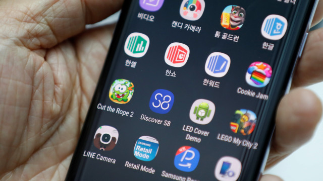 Aplikasi Android. (Foto: REUTERS/Kim Hong-Ji)