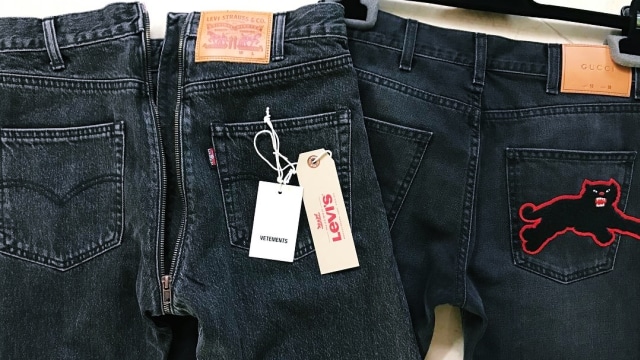 Vetements x Levi's. (Foto: Instagram @sanghyun._.lee)