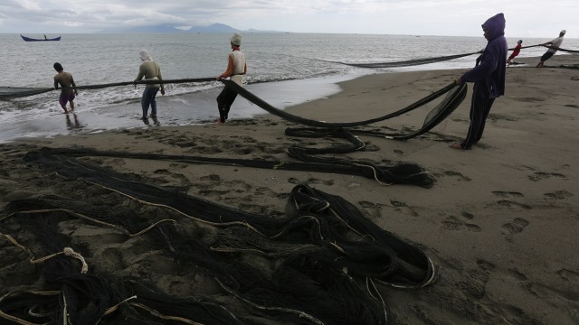 Ilustrasi nelayan. (Foto: Antara/Irwansyah Putra)