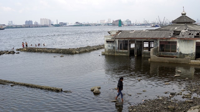 Bangunan di Muara Baru. (Foto: Aditia Noviansyah/kumparan)